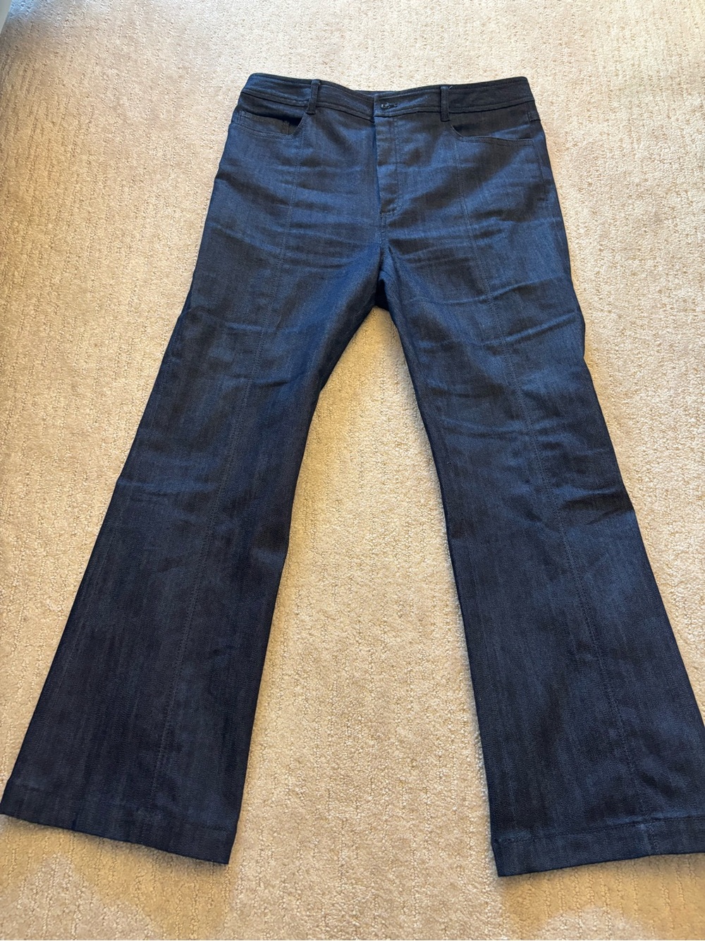 cinq a sept Dark Blue Flare Jeans